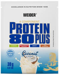 Weider Protein 80 Plus fehérjepor - 50x30 g - kókusz