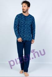Vienetta Extra méretű hosszúnadrágos gombos férfi pizsama (FPI5133 2XL)