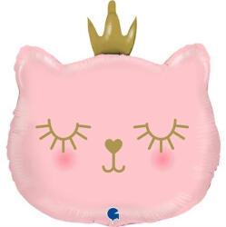 Balloons4party Balon folie cap pisica roz 66 cm - articole-petreceri - 25,99 RON