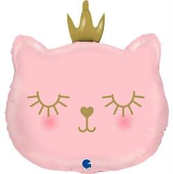 Balloons4party Balon folie cap pisica roz 66 cm - articole-petreceri - 59,99 RON