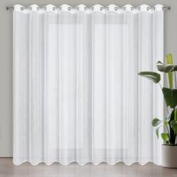 Takoy Perdea LENA din etamină netedă cu un efect de luciu argintiu de 350 x 250 cm