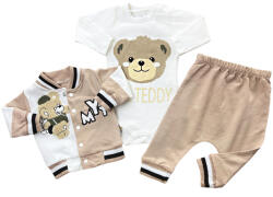 Baby 3részes babaruha szett- Teddy divat Méret: 62-68
