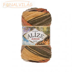 alize BURCUM BATIK -Barna, narancs, drapp, földzöld - 6060