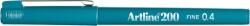 Artline Liner ARTLINE 200, varf fetru 0.4mm - verde inchis (EK-200-DGR) - officeclass