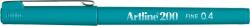 Artline Liner ARTLINE 200, varf fetru 0.4mm - turcoaz (EK-200-TQ) - officeclass