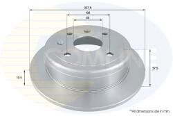 COMLINE Brzdový kotúč COMLINE ADC1079 (ADC1079)