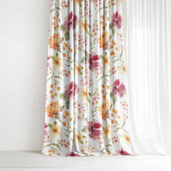 Goldea dekoratív drapéria - hibiszkusz virágok 140x150 cm
