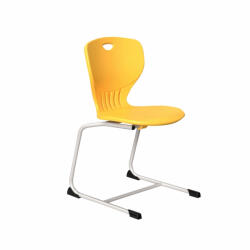 RFG Ученически стол RFG Maxima C, от V до VIII клас, 43 х 45 х 43 cm, до 120 kg, жълт