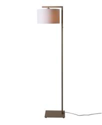 IT'S ABOUT ROMI Lampa de podea Boston metal sand abajur alb (BOSF012WH)