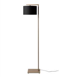 IT'S ABOUT ROMI Lampa de podea Boston metal sand abajur negru (BOSF012BL)