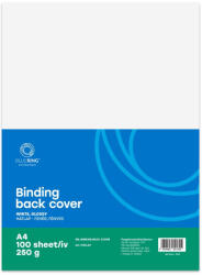BLUERING Hátlap, A4, 250 g. fényes 100 db/csomag, Bluering® fehér (HAT250GFENYFE) - bestoffice