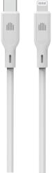 Dviced Cable USB-C to Lightning silicone 1, 25m - White (DV110004)