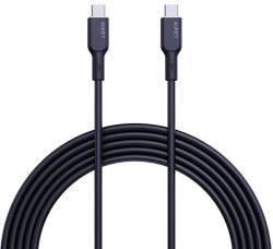 AUKEY Circlet Blink 240W Silicone USB-C to USB-C Cable 1.8m Black (K-CB-SCC242-BK)