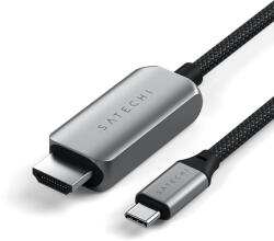 Satechi USB-C To HDMI 2.1 8K Cable - Space Grey (ST-YH8KCM)