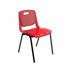 RFG Ученически стол RFG Stilo, от VIII до XII клас, 430 х 425 х 460 mm, полипропилен, червен (3800052716211)