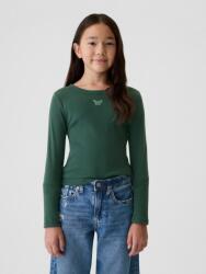 GAP Бебешка памучна тениска GAP GAP | Zelen | Момичешки | 104/110