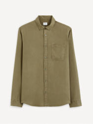 Celio Мъжка риза в цвят каки Celio Gacocel Celio | Zelen | МЪЖЕ | M