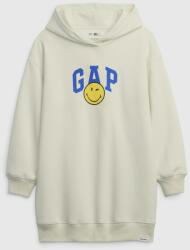 GAP Детска рокля с качулка Gap × SmileyWorld® GAP GAP | Byal | Момичешки | 104/110