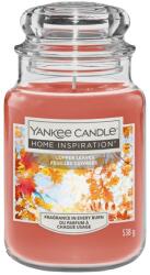 Yankee Candle Home Inspiration Copper Leaves Nagy Gyertya