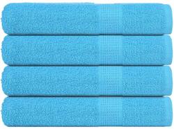 vidaXL Кърпи за сауна FROGN 4 бр. Тюркоазени 80x200 см 360 г/м2 (136984)