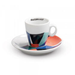 Hausbrandt Coffee Art Чаша и чинийка за еспресо 60 мл