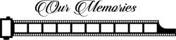 4 Decor Sticker Filmul vietii noastre
