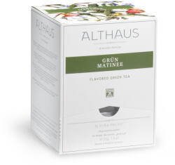 Althaus зелен чай Grün Matinée Pyra Pack 15x2.75g