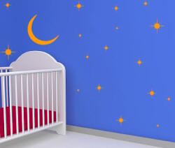 4 Decor Sticker Luna si stele - beestick-deco - 110,00 RON