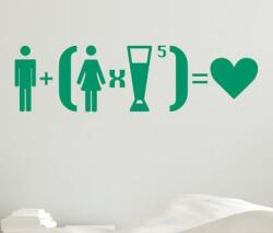 4 Decor Sticker Ce este iubirea? - beestick-deco - 171,00 RON
