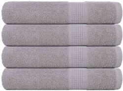 vidaXL Кърпи FROGN 4 бр. Сиви 100x200 см 360 г/м2 (136843)