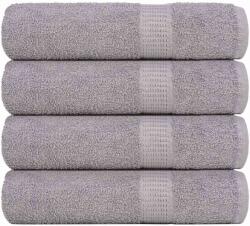 vidaXL Кърпи за баня FROGN 4 бр. Сиви 100x150 см 360 г/м2 (136837)