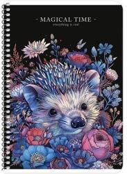 Shkolyaryk Publishing House Magical Time A/5 80 lapos kockás spirálfüzet