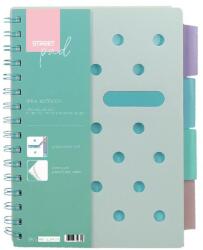 STREET Pad A/4 100 lapos kockás spirálfüzet (67251)