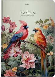 Shkolyaryk Publishing House Passion A/4 80 lapos keményfedeles kockás jegyzetfüzet (SB807034K)