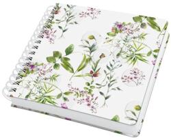 Sigel Jolie Fairytale Garden 234x215 mm 120 lapos keményfedeles sima spirálfüzet (JQ101)
