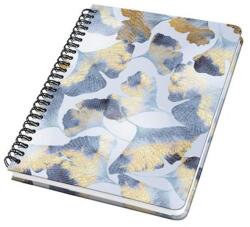 Sigel Jolie Ginko Harmony 162x215 mm 60 lapos keményfedeles pontrácsos spirálfüzet (JN626)