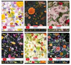 Herlitz Flower II. A/4 87-32 lapos kockás füzet (400200723)