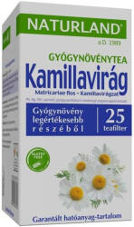  Kamillavirág filteres NATURLAND 25x1g (123879)