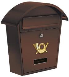 TOYA Postaláda 380x320x105 mm Barna Ívelt