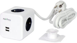  AURA line 4 Plug + 2 USB 1,5 m (LL-202177)