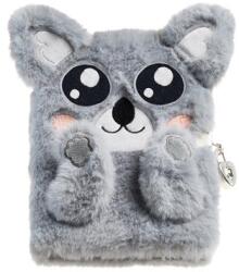 APLI Back2Fun Koalás szőrmés napló lakattal (MR7494)