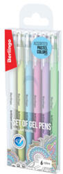 Berlingo Berlingo, role gel, culoare, 6 buc, 0.8mm, Brilliant Pastel