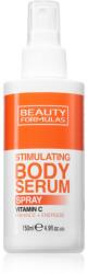 Beauty Formulas Vitamin C ser usor pentru corp Spray cu vitamina C 150 ml