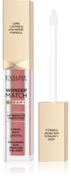 Eveline Cosmetics Wonder Match дълготрайно матово течно червило с хиалуронова киселина цвят 05 Sweet Nude 6, 8ml