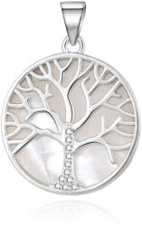 Beneto Ezüst medál gyöngyház díszítéssel Életfa AGH528