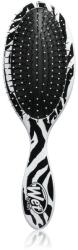 Wet Brush Original Detangler Safari perie de par pentru frumusețea părului și a pielii Zebra 1 buc