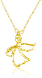 Beneto Aranyozott nyaklánc angyallal AGS1326/47-GOLD