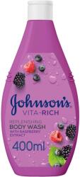 Johnson's JOHNSON'S®️ VITA RICH regeneráló tusfürdő málnakivonattal és növényi glicerinnel, 400 ml