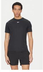 Reebok Férfi Póló, 100070571, Újrahasznosított Poliészter, M INTL, Fekete (0000305037008_M)