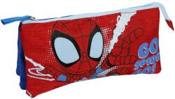 SPIDEY Felszereletlen tolltartó, Spidey, 3 rekeszes, 22, 5 x 21, 5 x 2 cm (2700001128)